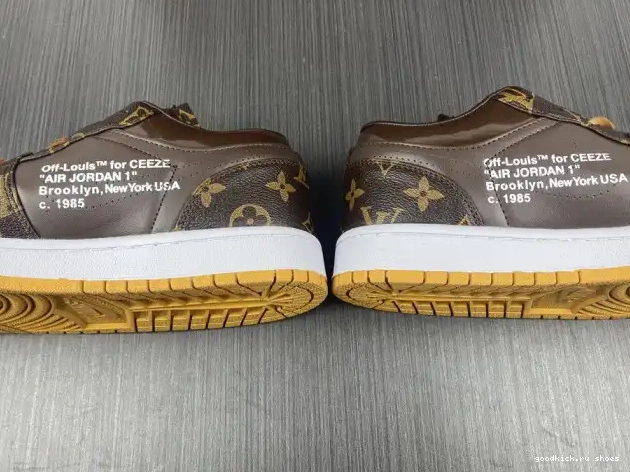 Cheap AJ1 1 Off-Louis Air Jordan x OW LOW 0425